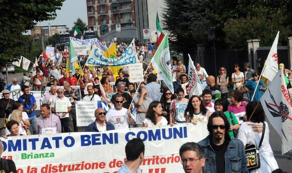 DESIO MANIFESTAZIONE CONTRO PEDEMONTANA