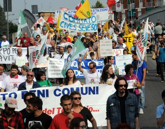 DESIO MANIFESTAZIONE CONTRO PEDEMONTANA