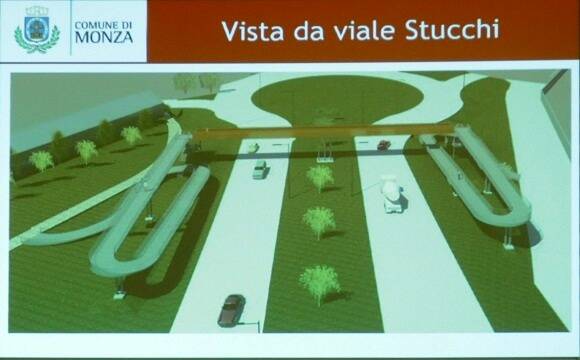 passerella ciclopedonale viale stucchi monza progetto 8