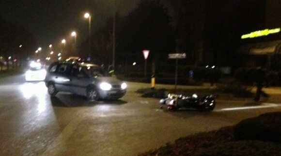 incidente auto moto arcore via casati via carso (1)