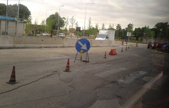 monza viale romangna rifacimento asfalto mb