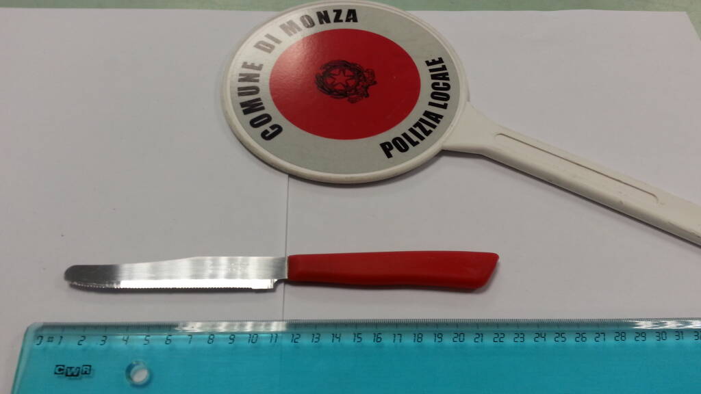 monza aggressione coltello da cucina