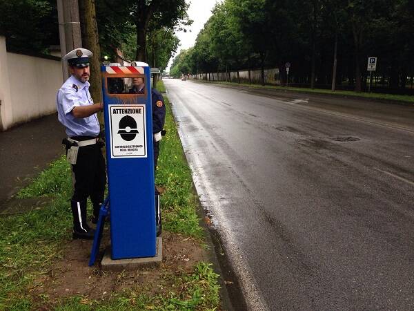 monza viale brianza autovelox attivo mb7