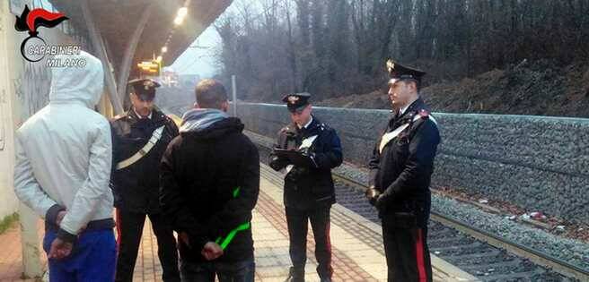 carabinieri arresto rapinatore - mb