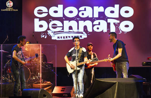 Casinò di Campione d'Italia concerto di Edoardo Bennato