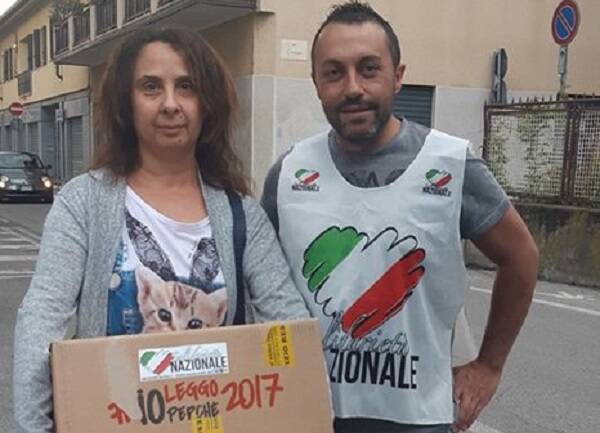 luca giugno donazione libri scuole cesano