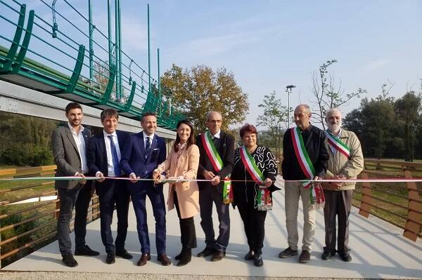 inaugurazione diga fornaci