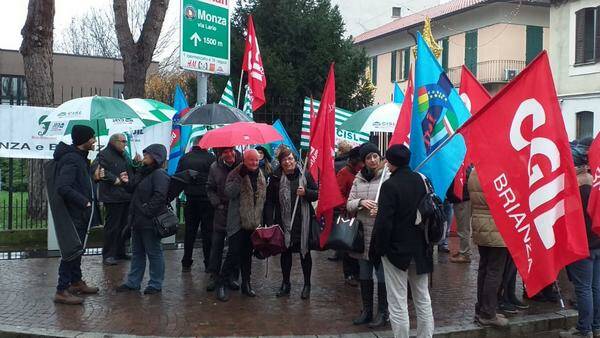 presidio unitario sindacati cgil cisl uil