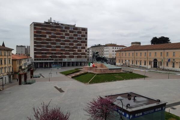 piazza trento e trieste coronavirus