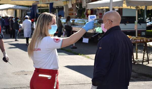 misurazione della febbre mercato nova milanese mb