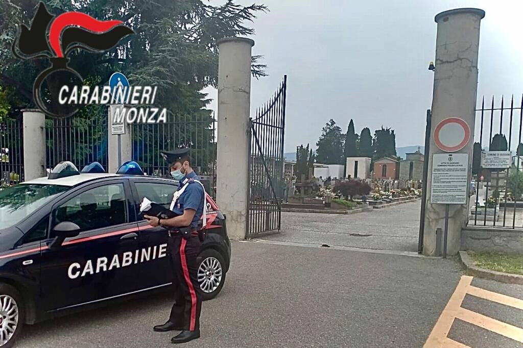 giussano minacce rivale in amore carabinieri