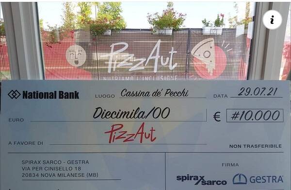 pizzaut assegno 10mila euro