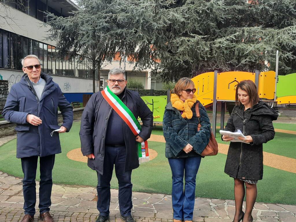 Inaugurazione nuovo parco giochi Arcore 