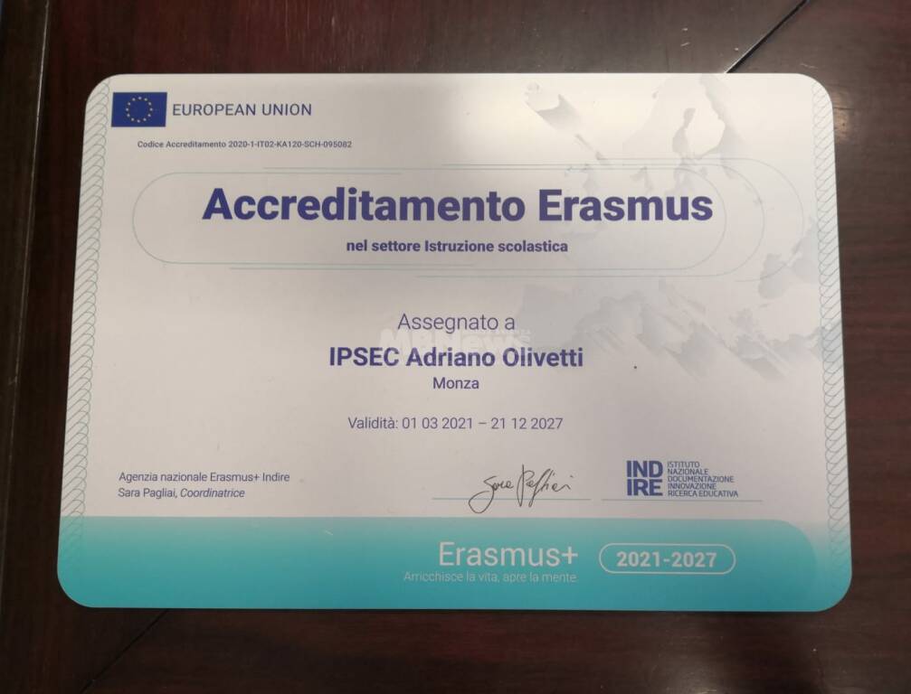 Progetto Erasmus Olivetti