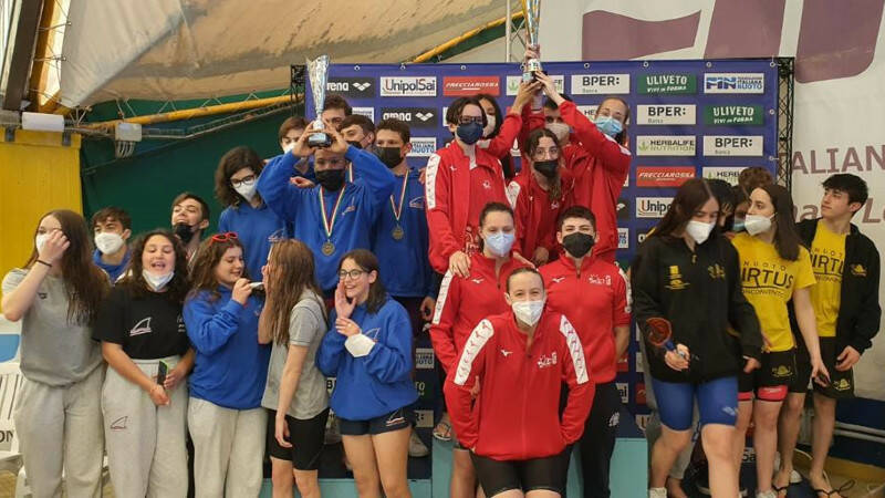 agonistica in sport rane rosse campionati italiani lifesaving categoria