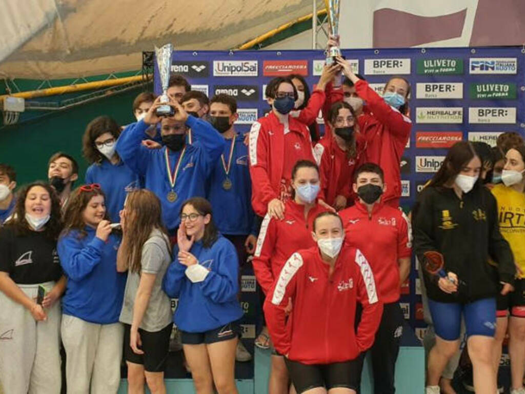 agonistica in sport rane rosse campionati italiani lifesaving categoria