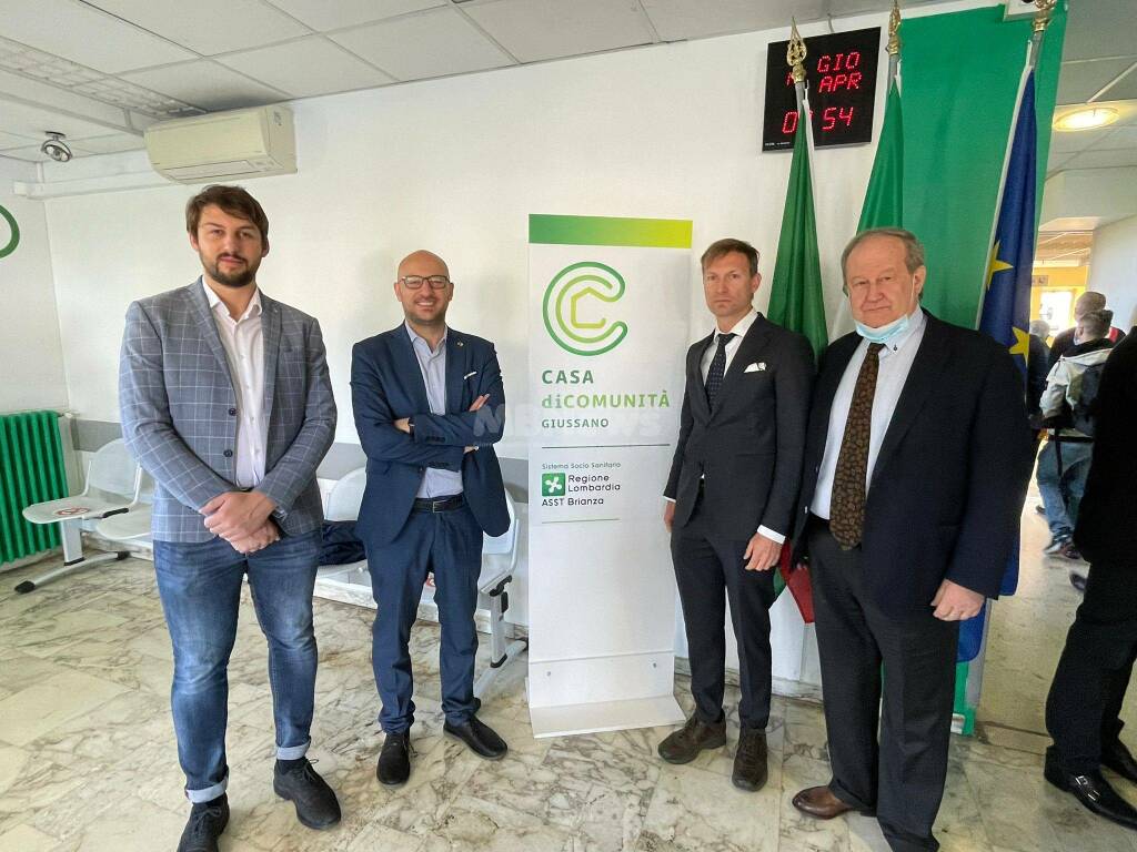 Inaugurazione casa della comunità a Giussano MB