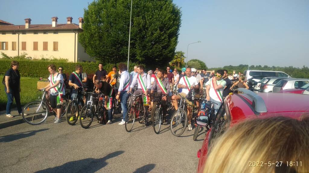 Biciclettata contro Pedemontana