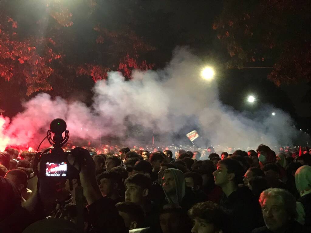 Tifosi a Monza