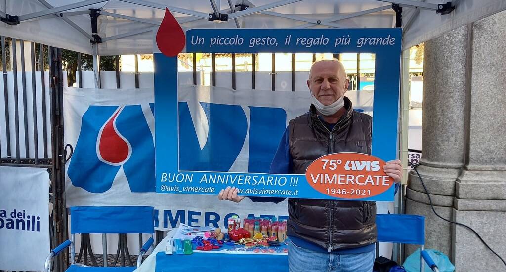 Avis Vimercate 75 anniversario Fausto Galbiati