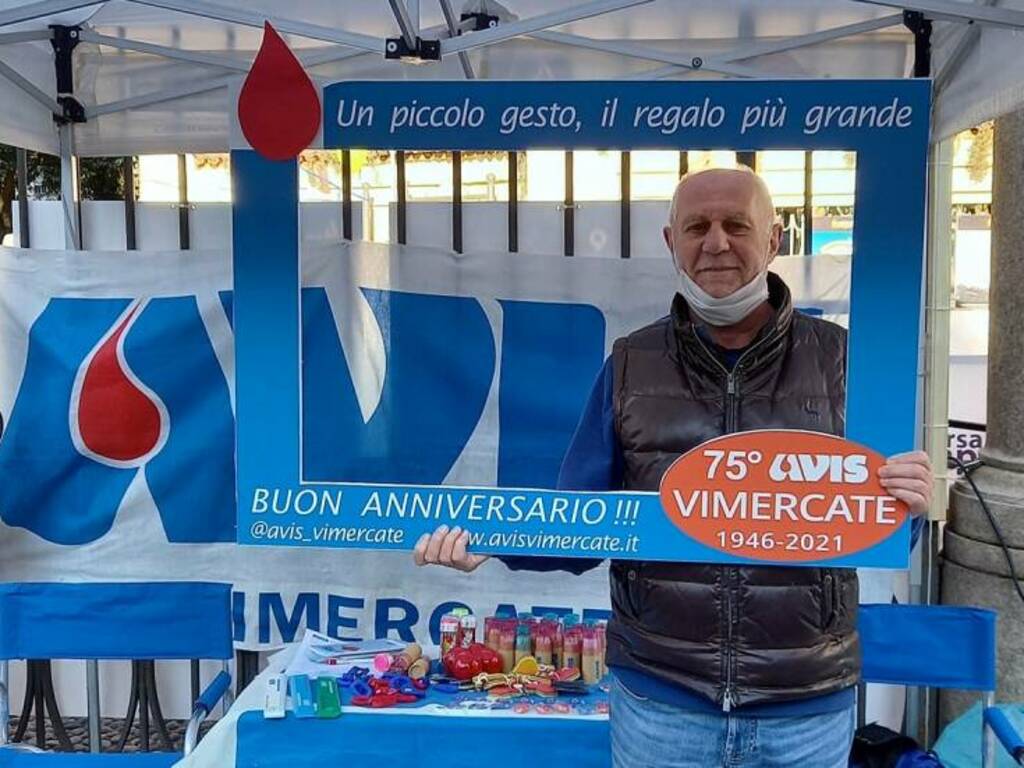Avis Vimercate 75 anniversario Fausto Galbiati