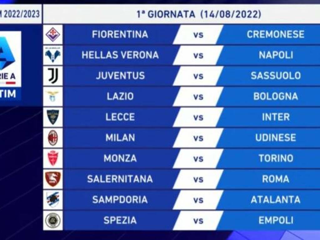 calendario partite calcio monza