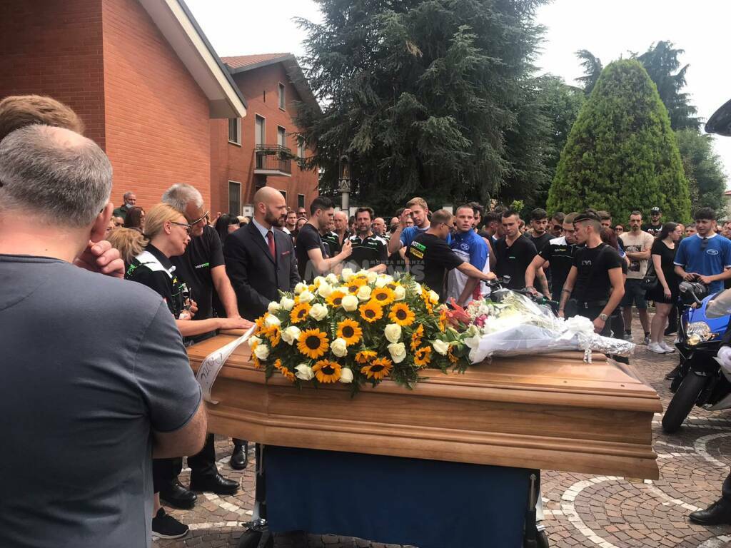 Muggiò funerali Diego Maccarana