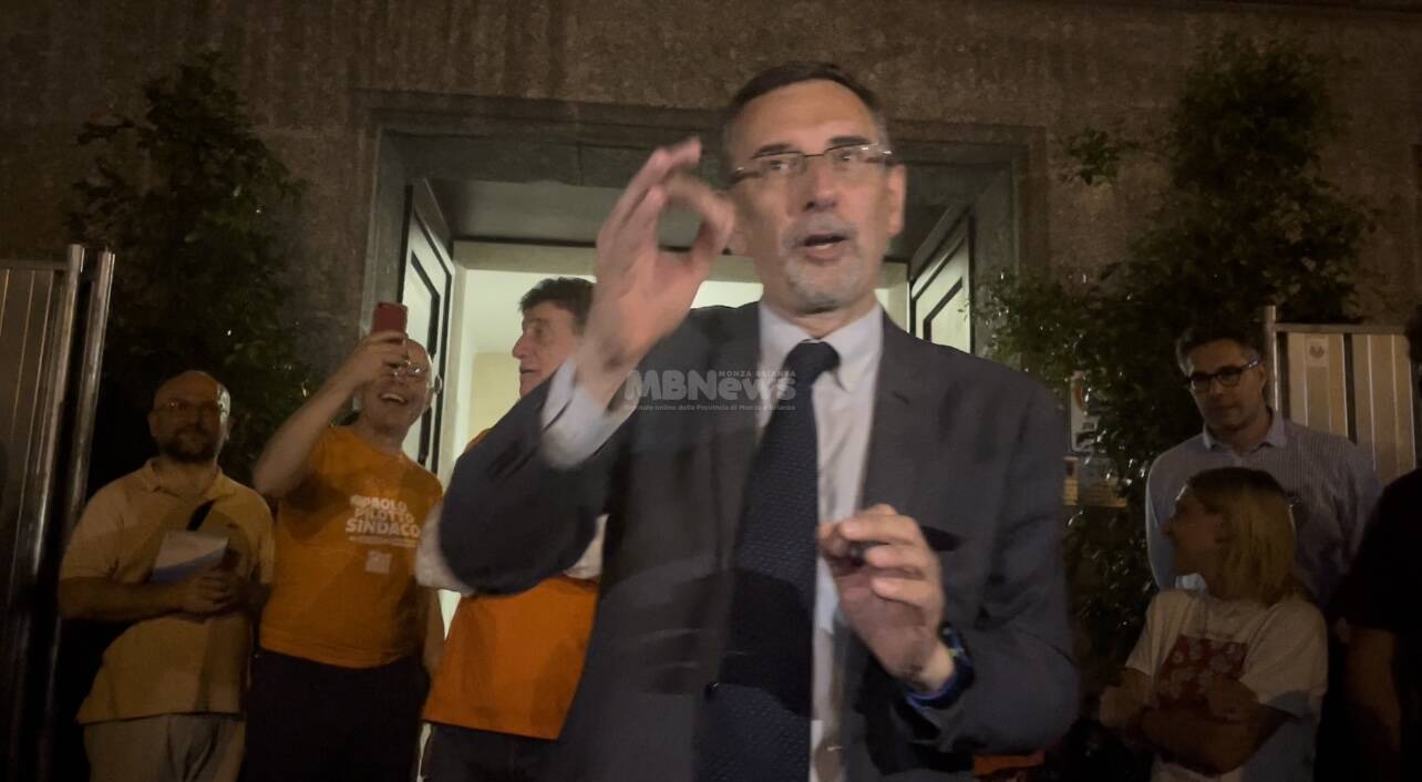 Paolo Pilotto è il nuovo sindaco di Monza: i festeggiamenti