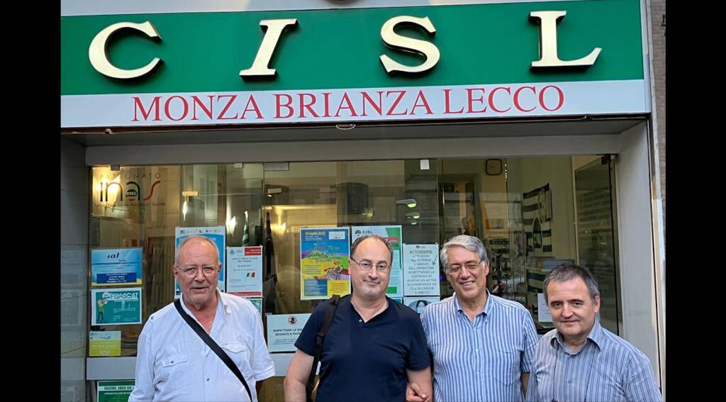  nuova Segreteria della CISL MEDICI Monza Brianza Lecco