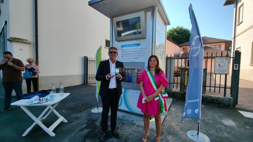 Inaugurazione casetta dell'acqua Usmate Velate mb