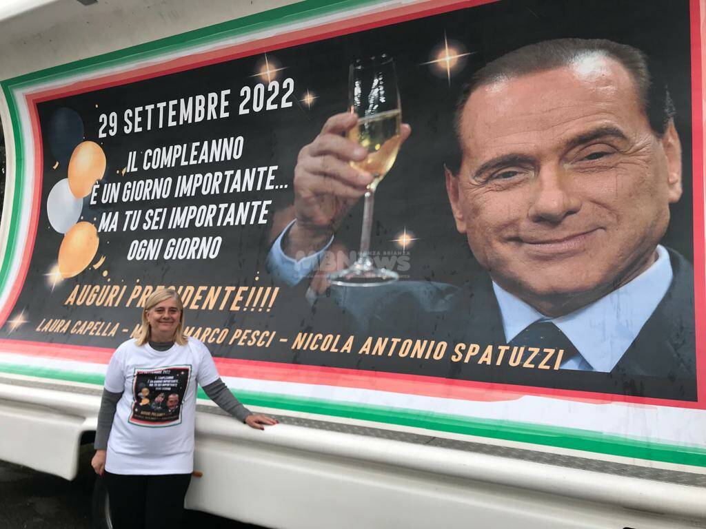 compleanno Berlusconi fan mb