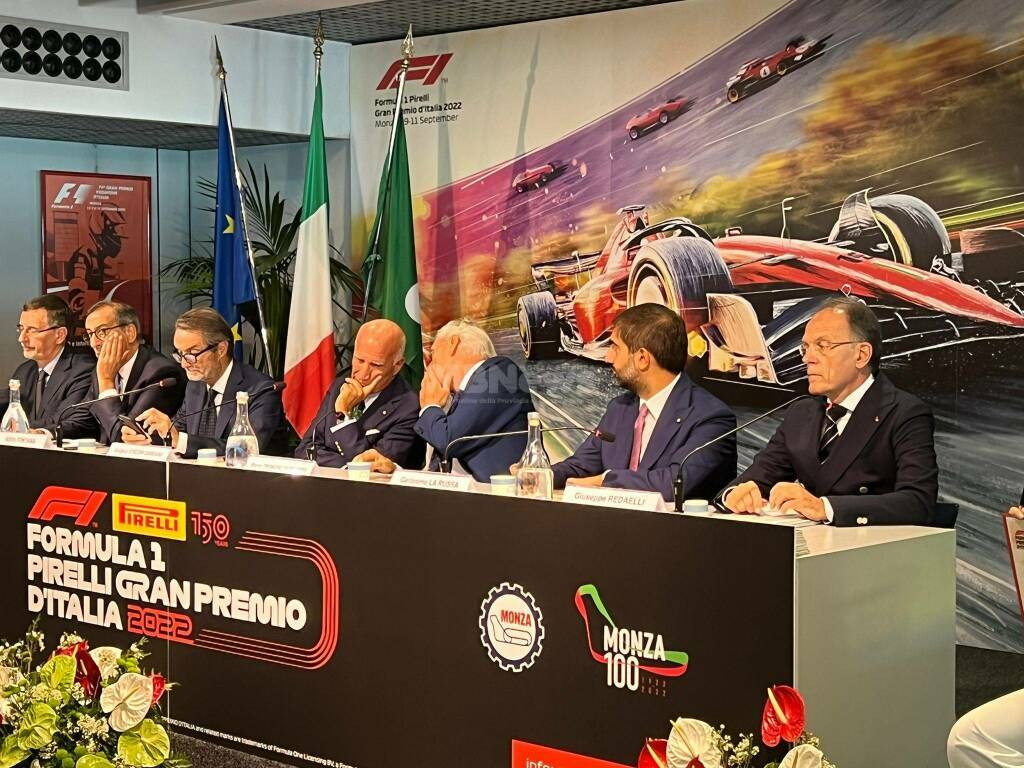 Conferenza stampa 100 Autodromo di Monza 