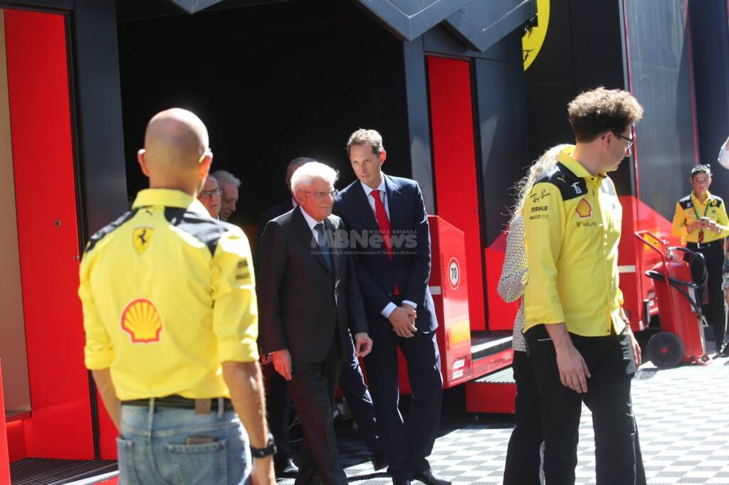 gran premio 2022 monza Sergio Mattarella