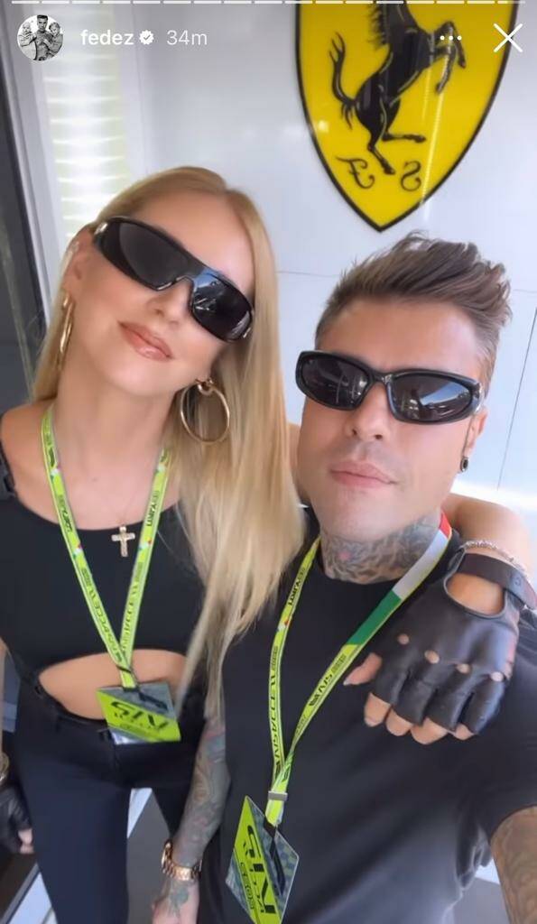 gren premio 2022 Fedez Chiara Ferragni Autodromo Monza