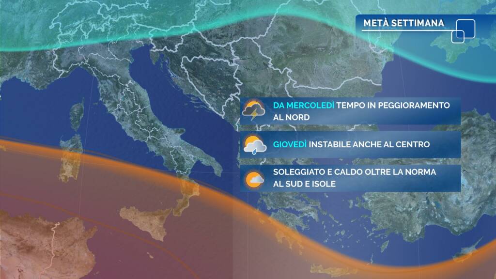 meteo 5 settembre 