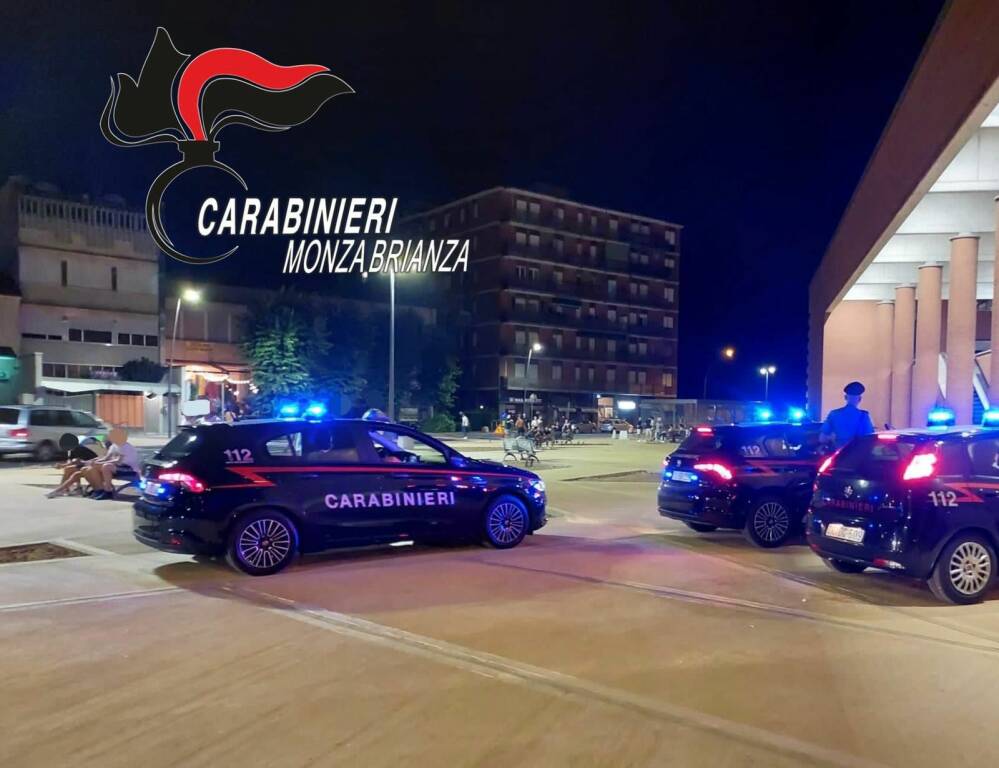 vimercate controlli malamovida Carabinieri 