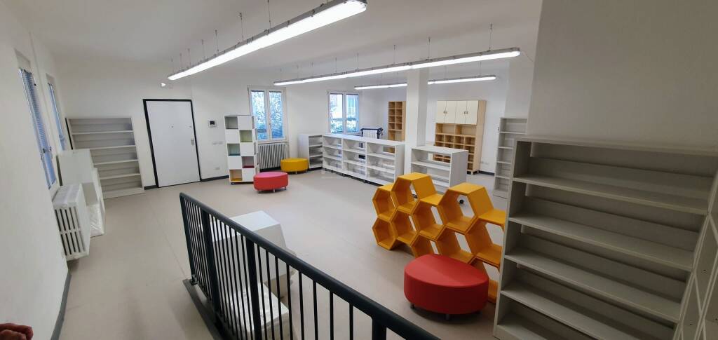 Ex casa custode scuola Ada Negri Oreno Vimercate biblioteca