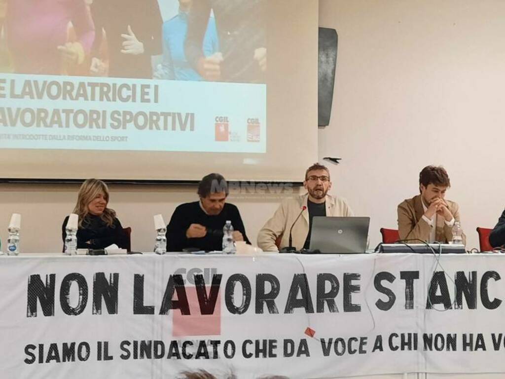 Nidil Cgil Monza e Brianza riforma lavoro sportivo