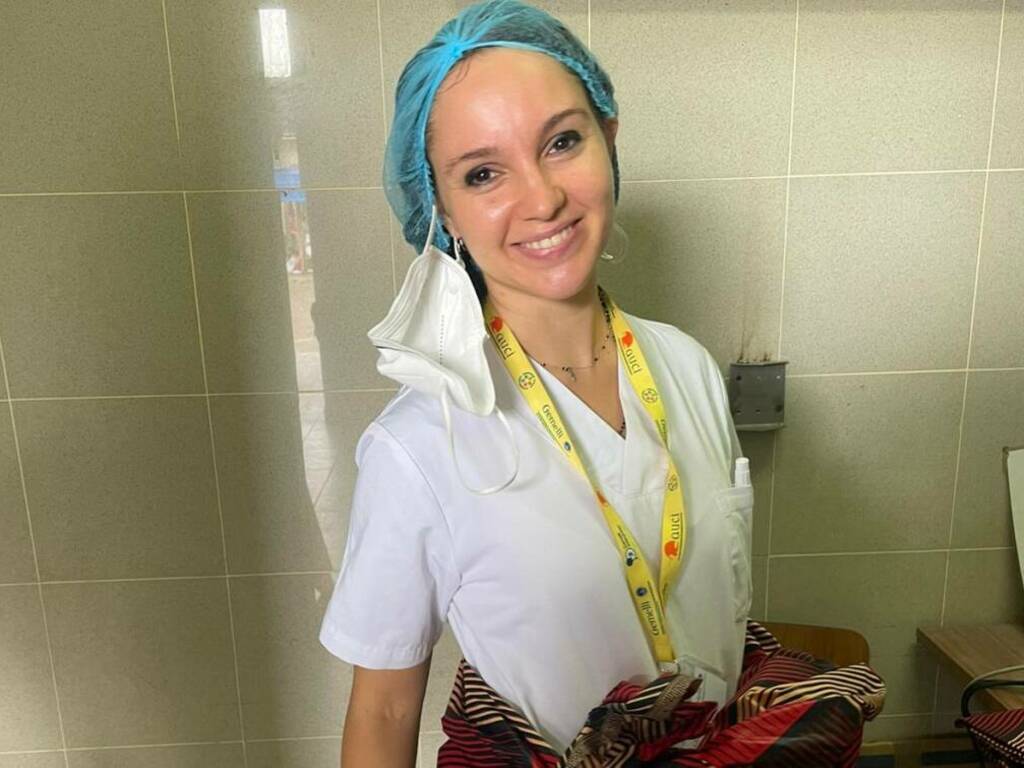 Alice Pini infermiera in Africa 