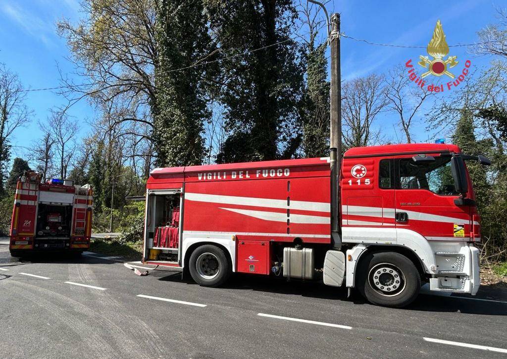 parco delle groane incendio